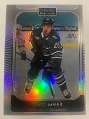 2021-22 O-Pee-Chee Platinum #154 Timo Meier Rainbow Sharks